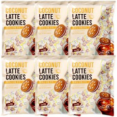 코코넛 라떼 쿠키, 1kg, 6개