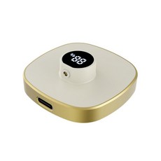 onyou 스마트 링 HRV 심박수 수면 압력 건강 모니터링 커플링으로 장만하세요, 1개, 골드 충전식