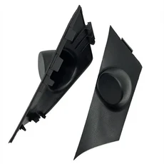 혼다 시빅 VIII 2010 용 스테디 카 트위터 트라이앵글 헤드 스피커 쉘 트레블 커버, 01 Black