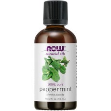 NOW Foods 나우 에센셜오일 100% 퓨어 페퍼민트 Essential Oils Peppermint 59ml, 1개