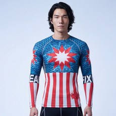 픽스기어 CFL-37 남 여 공용 머슬핏 스포츠웨어 언더레이어 언더셔츠 짐웨어 헬스복 운동복 트레이닝복 주짓수 크로스핏 합기도 래쉬가드