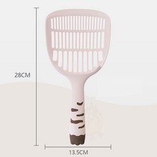 貓尾巴 大貓砂鏟, 櫻花粉, 1個