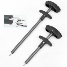 릴리저 낚시바늘빼기 송어바늘빼기 훅 리무버 촉 제거기, 짧은 스타일, 1개