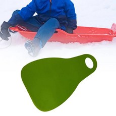 눈썰매 플라잉 카펫 스노보드 롤링 플렉시블 러그 썰매 겨울 장난감 휴대용 매트 스키 패드, 녹색