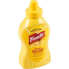 프렌치 클래식 옐로우 머스타드 12 oz French's Classic Yellow Mustard 12 oz, 340g, 1개