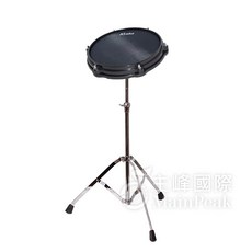 【三木樂器】台製 DIXON PDP266 十吋 黑色網狀 打點板 打擊練習板 打擊板 打擊墊 小鼓打點板, 1個, 打點板+架