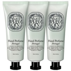 템포러리 핸드 퍼퓸 크림 포르투갈, 3개, 70ml