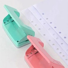 더가몽 가죽 종이 펀칭기 2구천공기, 1구 퍼플