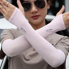여성용 골프팔토시 여성팔토시 토시 골프토시 살색팔토시 골프쿨토시 작업용팔토시 운전용 UV 자외선 차단, 일자형 (색상랜덤), 1개