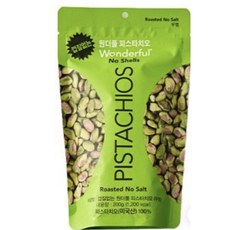 원더풀피스타치오 껍질없는 피스타치오 무염, 200g, 1개