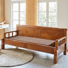 [비노출/무료설치] 현대의료기 5005SF 홍맥반석 돌쇼파 돌카우치, 브라운