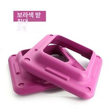 에어로빅 스텝 박스 허벅지 오르기 헬스장 유산소 리듬, 110cm 퍼플 받침대 2개 표준 1단계