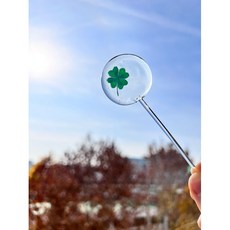 Sweet Bouquet 크리스탈캔디 롤리팝 Sweet Flower 네잎클로버, 9개, 24g