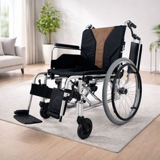 장기요양등급 복지용구 수동휠체어 대여 ( 6개월 ) 팔걸이 조절, 1개, 장기요양등급대여 6개월 (본인부담율 6%)