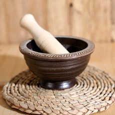 여주 미니 깨갈이(중) 절구 마늘다지기, 1개