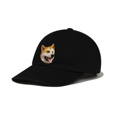 RETRIEVER CLUB SHIBA BALL CAP BLACK