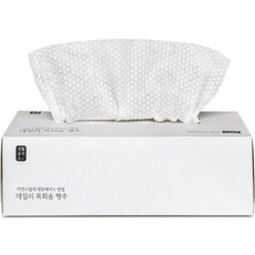 생활공작소 빨아쓰는 데일리 목화솜 행주, 40개입, 1개