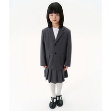 (백화점상품)MUSINSA STANDARD KIDS 베이식 블레이저 [미디엄 그레이]103349