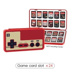 스위치/스위치 OLED 카트리지 보관함 칩 홀더 커버용 24 in 1 게임 카드 케이스, 01 pattern 03