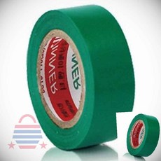 전기테이프 테이프 녹색 10m 전기용고무테이프 컬러전기테이프