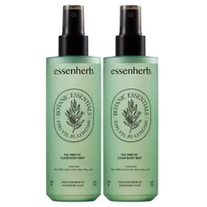에센허브 티트리 90 클리어 바디 미스트 200ml 2개 /피부진정/등드름 완화