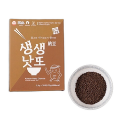 청보마을 프리미엄 발효 생생낫또(쥐눈이콩), 2박스, 3.5g