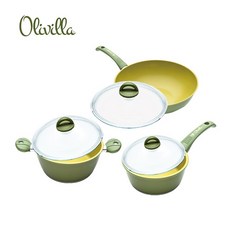 Olivilla 伊拉三件組 雙湯鍋 平底鍋, 1個