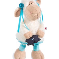 NICI 니키 쉽 졸리 썸머 위드 캣 35cm 댕글링-40857, 1개