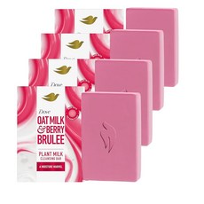 도브 플랜트 밀크 클렌징 바 모이스춰 마블 140g 4개