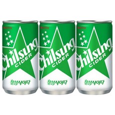 롯데 칠성사이다 190ml x 60캔 (30캔x2박스)_WBB314D