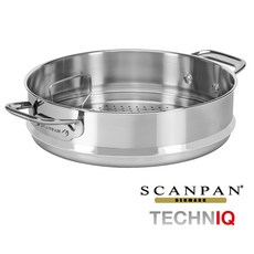 Scanpan TechnIQ系列 26公分不鏽鋼蒸格，適用各式鍋具，導熱均勻，輕鬆蒸煮健康美味料理, 1個, 一件, 26cm