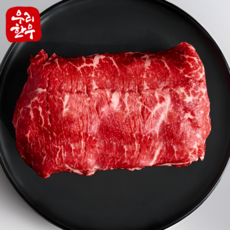 우리한우 웻에이징 프리미엄 냉장육 한우 1+등급 불고기, 2개, 300g