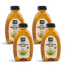 365 홀푸드마켓 라이트 아가베 넥타 시럽 665g, 4개