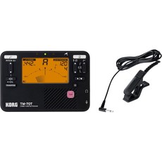 KORG TM-70T 綜合調音節拍器, 黑色, 1個