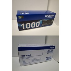 Brother TN-1000 碳粉匣 DR-1000 感光滾筒 原廠全新盒裝, 1個, TN-1000含稅原廠碳粉匣活動設定價