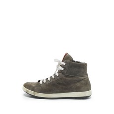 프라다 중고 스웨이드 레더 하이탑 스니커즈