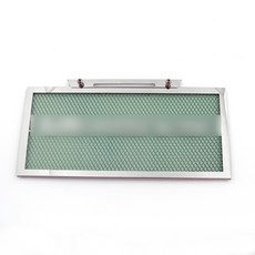 Kawasaki Versys 650 2015 不鏽鋼水箱護網, 綠色, 1個