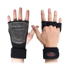 데드리프트장갑 헬스 4구 장갑 턱걸이 데드리트프 풀업 손목보호대, 핑크