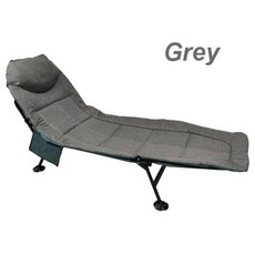 야전침대 휴대용 싱글 캠핑 접이식 침대 안정적인 사무실 점심 휴식 스테인레스 스틸 브래킷 야외 여행, CHINA, grey