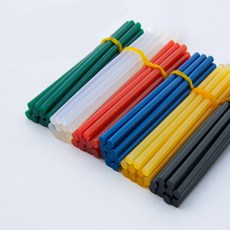 컬러 스틱 10pcs 11x270mm 녹색 가정용 핫멜트 7mm 200mm 11mm 산업용 직경 DIY