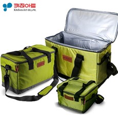 키친아트 캠핑용 보냉백 런치 쿨러백 휴대용 아이스가방 보냉가방 3size