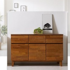 모슨 긴다리 높은거실장 수납콘솔장 1200 tv테이블, 멀바우