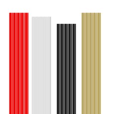 데일리쇼핑 10라인 라인스티커 50cm 앞휀다 카울 탑박스 오토바이, 1개, 블랙