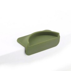 실리콘 에스프레소 커피 탬퍼 매트 프레스 탬핑 홀더 코너 매트 논슬립 패드 51/54/58mm 포타필터 바리스타 도구, 녹색