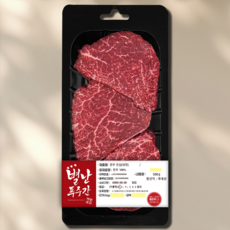 [농협안심한우] 한우 안심 1++ 500g | 냉장 | 별난푸줏간, 1개