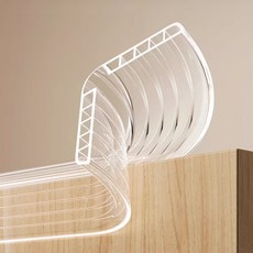 [비비앤비비] 에어쿠션 모서리보호대 충격방지 가족 안전용품 2m, 1개, 투명