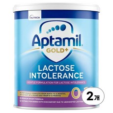 압타밀 골드 플러스 유당불내 분유 (0~12개월) Aptamil Gold Plus Lactose Intolerance Infant Formula (0-12 Months) 900g, 2개