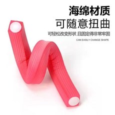 方形萬能槓 魔力鷗 燙髮槓 海綿燙髮夾, 方形魔術槓3號1.4cm1根 樣品