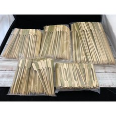 知久道具屋 鐵砲串/鐵炮串 烤肉籤 竹籤 居酒屋 燒烤 250支/包, 1個