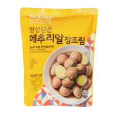 노브랜드 정성담은 메추리알 장조림 400g 아이스박스+아이스팩무료, 1개